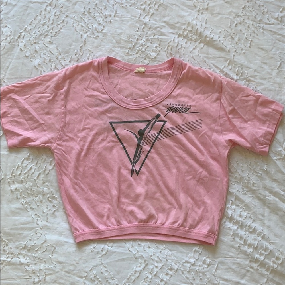 Authentic Vintage YMCA Crop Top